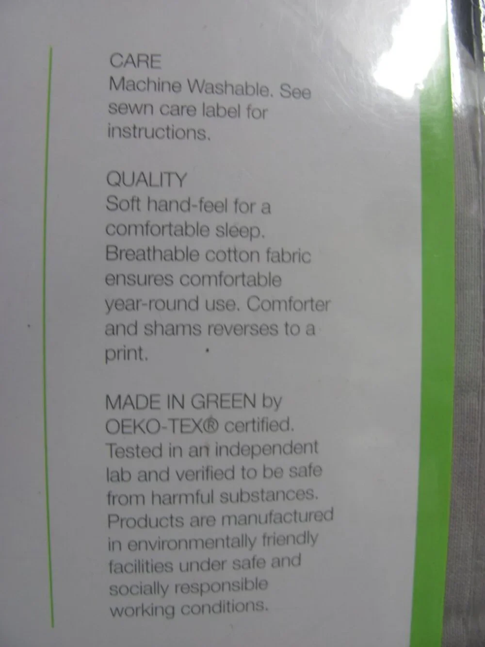 CHARTER CLUB KIDS TWIN SIZE COMFORTER SET WITH 1 PILLOW SHAM NIP
